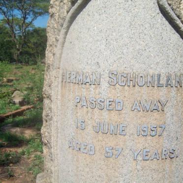SCHONLAND Herman -1957