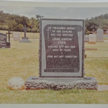 KORB John Gibson -1966