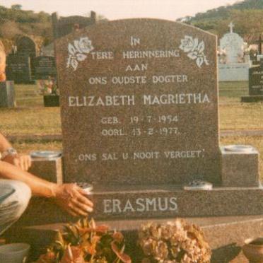 ERASMUS Elizabeth Magrietha 1953-1977