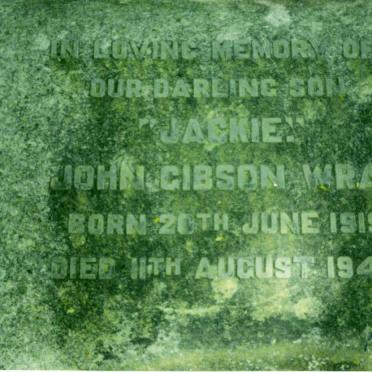 WRAY John Gibson 1919-1942