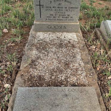 GOOSEN Anna Maria 1916-1981