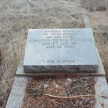 PRETORIUS Johannes Petrus -1967