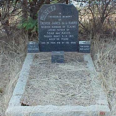 HARPE Trevor James, de la -1871