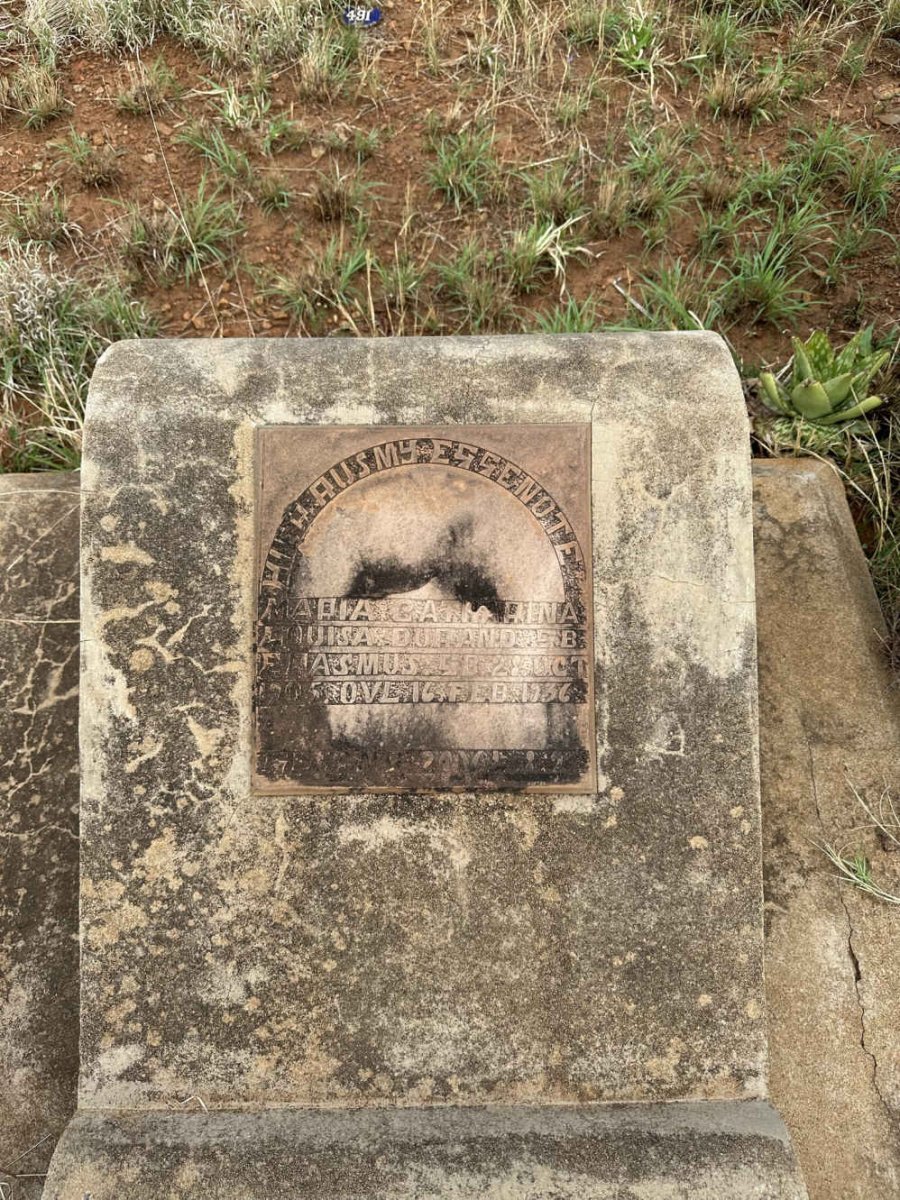 RAND Maria Catharina Louisa, du nee ERASMUS 1905-1936