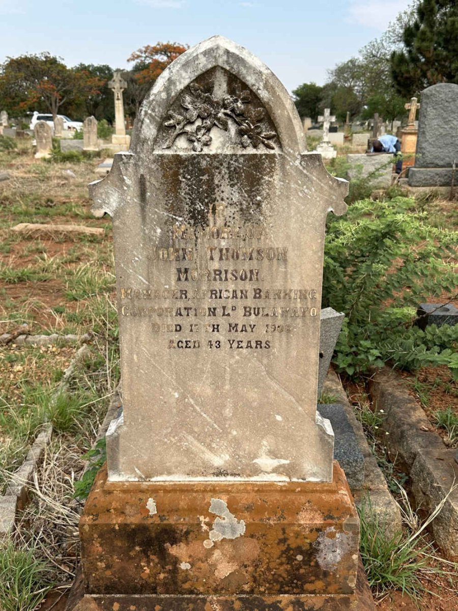 MORRISON John Thomas -1908