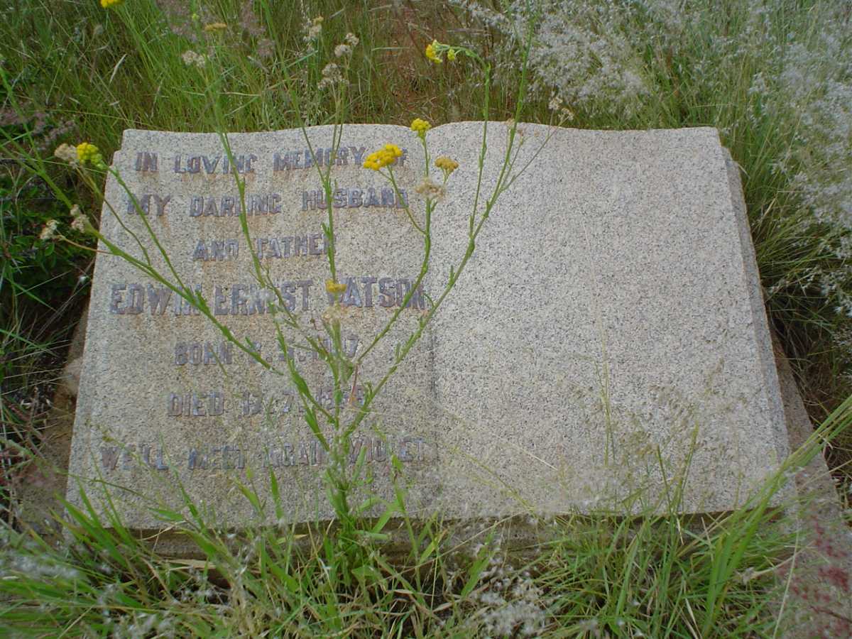 WATSON Edwin Ernest 1907-1958