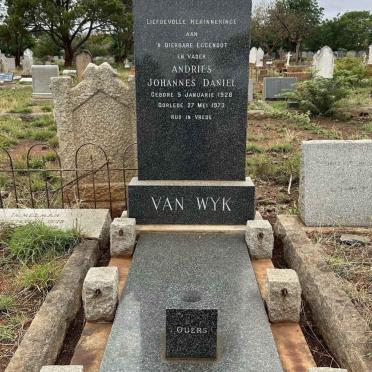 WYK Andries Johannes Daniel, van 1928-1973