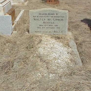 MOFFAT Walter McGibbon 1880-1960