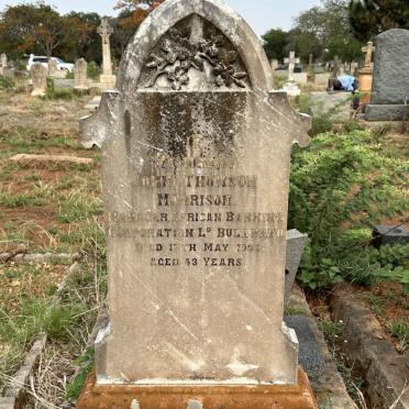 MORRISON John Thomas -1908