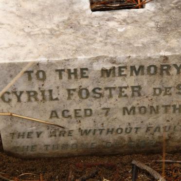 SMIDT Cyril Foster, de