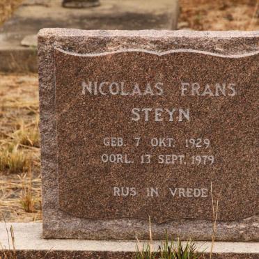 STEYN Nicolaas Frans 1929-1979