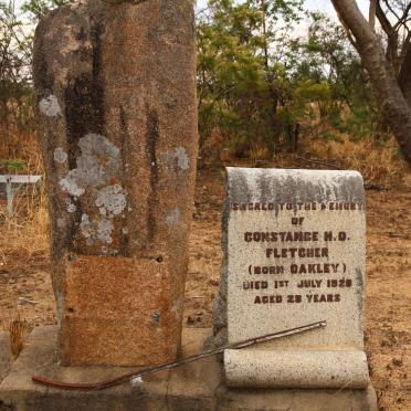 FLETCHER Constance H.D. nee OAKLEY -1928