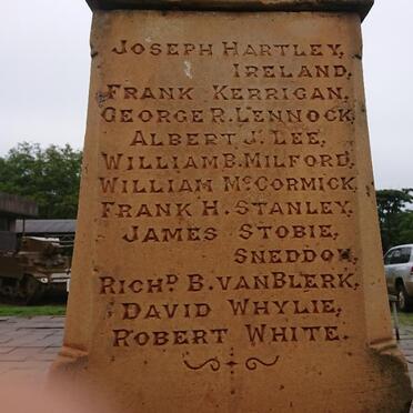 5a. Gwelo War Memorial, Victims