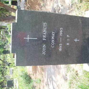 CONWAY John Francis 1893-1965