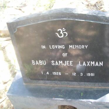LAXMAN Babu Samjee 1926-1981