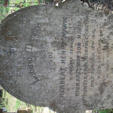 MARIS Herbert Henry -1910