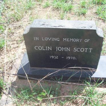 SCOTT Colin John 1932-1970