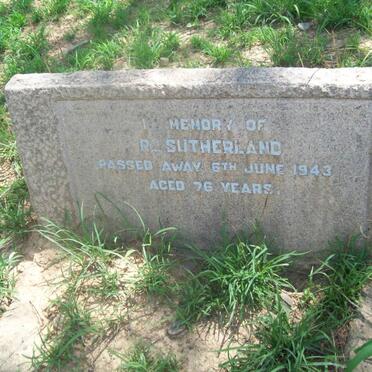 SUTHERLAND R. -1943
