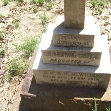 WILSON Catherine ? -1914