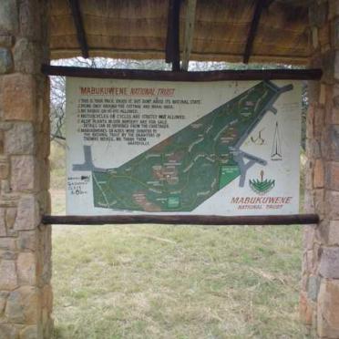 Zimbabwe, BULAWAYO district, Burnside, Mabukuwene National Trust, Burnside, Memorials