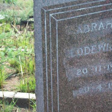 BOTHA Abraham Lodewijkus 1905-1980