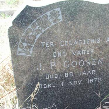 GOOSEN J.P.  -1970