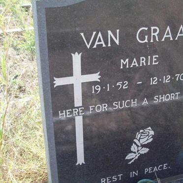 GRAAN Marie, van 1952-1970