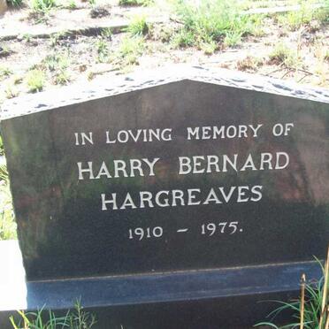 HARGREAVES Harry Bernard 1910-1975