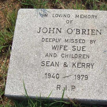 O'BRIEN John 1940-1979