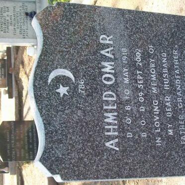 OMAR Ahmed 1918-2002