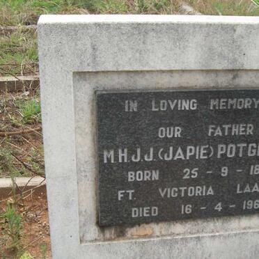 POTGIETER M.H.J.J. 1897-1963
