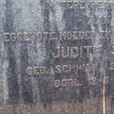 SMIT Judith nee SCHWAN 1903-1960