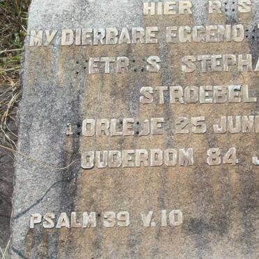 STROEBEL Petrus Stephanus -1948