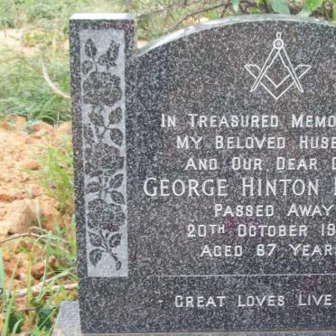 BINNIE George Hinton -1986