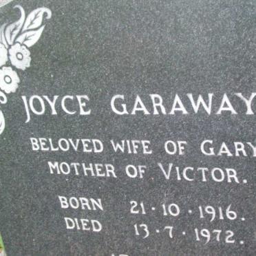 GARAWAY Joyce 1916-1972