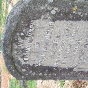 HALDER William John -1939