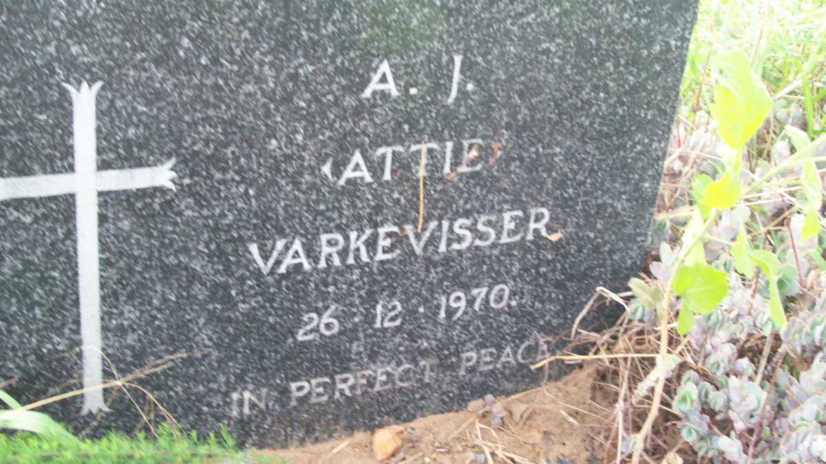 VARKEVISSER A.J. -1970