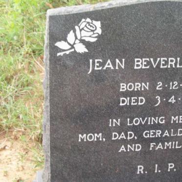 WEST Jean Beverley 1946-1972