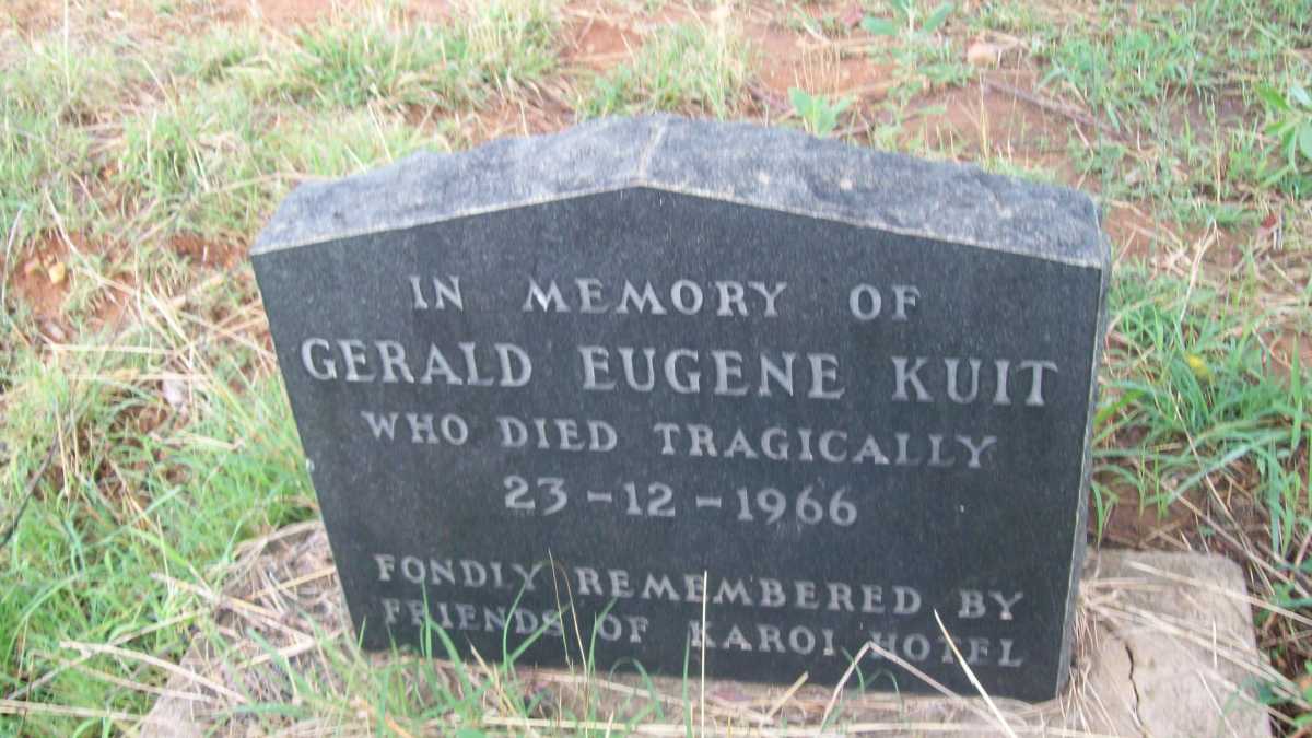 KUIT Gerald Eugene -1966