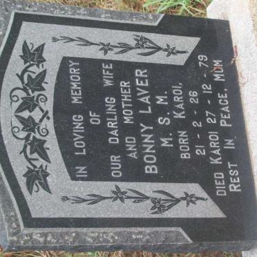 LAVER M.S.M. 1926-1979