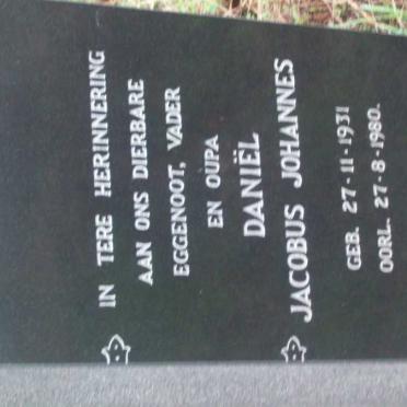 MALAN Daniel Jacobus Johannes 1931-1980