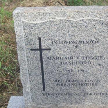 BASHFORD Margaret 1910-1991