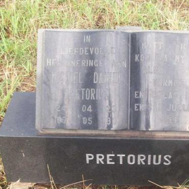 PRETORIUS Michel Daniel 1923-1990 