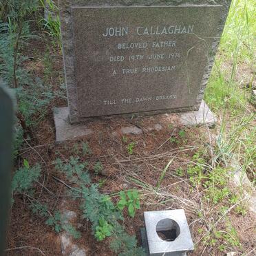 CALLAGHAN John -1976