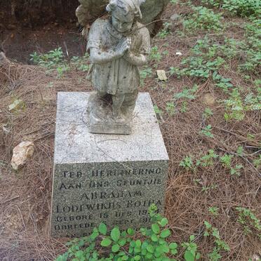 BOTHA Abraham Lodewikus 19?4-19??