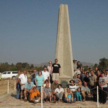 Angola, HUÍLA Province, Humpata, Boerebegraafplaas / Boer cemetery &amp; Dorslandtrek-herdenkingsmonument