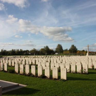 Belgium, West Flanders, YPRES /IEPER, St Jean-les-Ypres, White House Cemetery