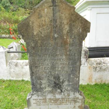 LEWIS David 1840-1900