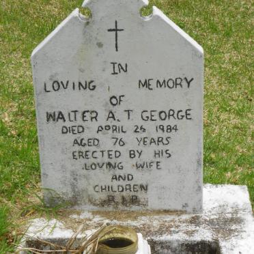 GEORGE Walter A.T. -1984