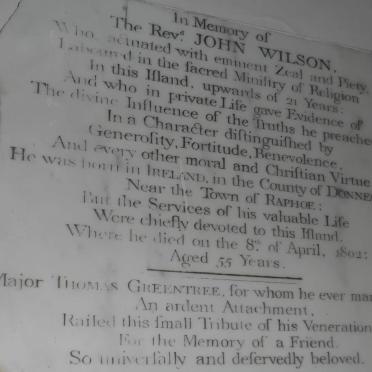 WILSON John -1802 